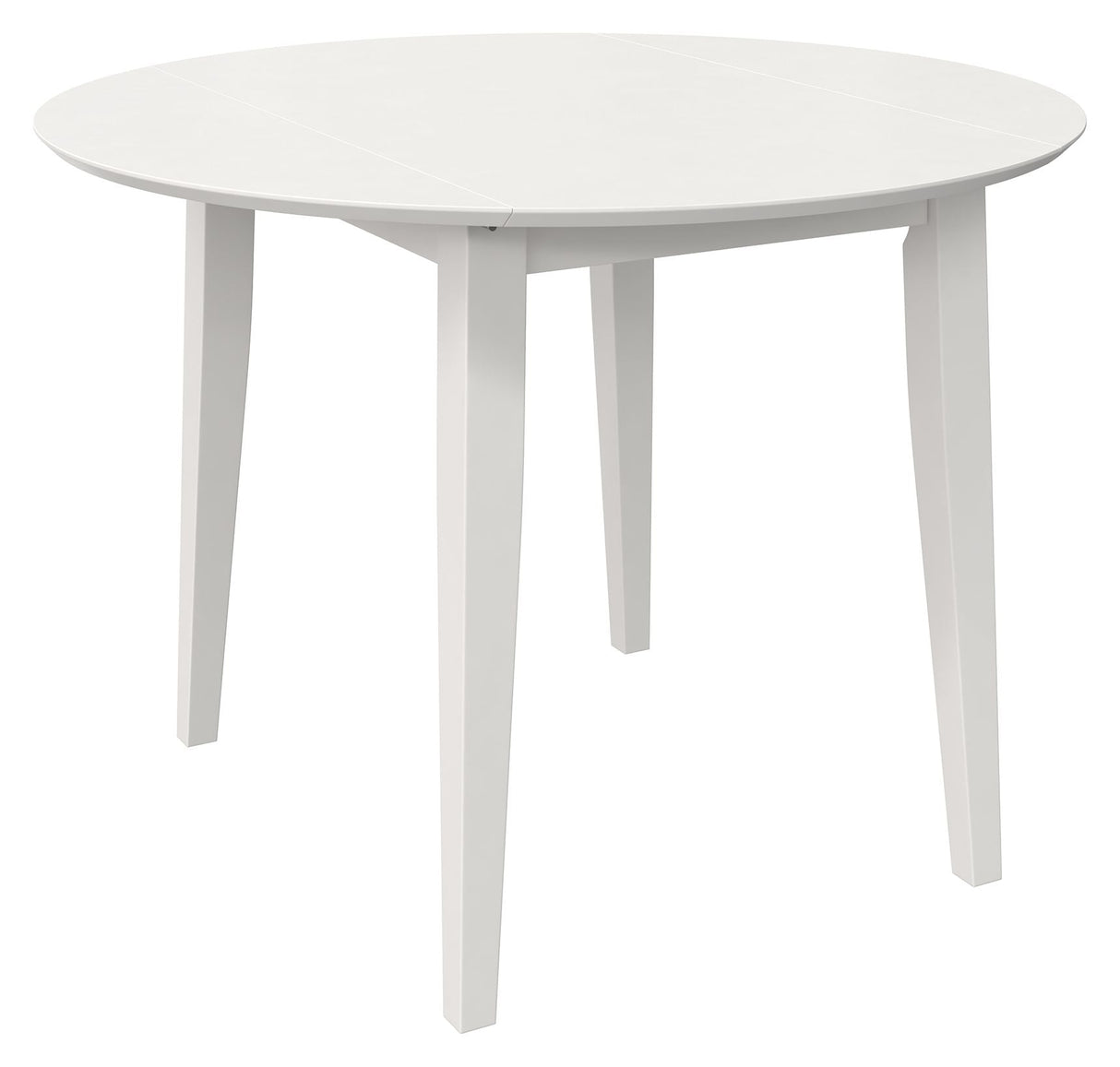 Brooks Dining table set with 2 chairs, White