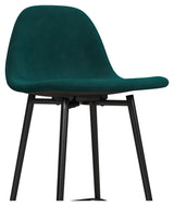 Calvin Padded Bar Chair, Green