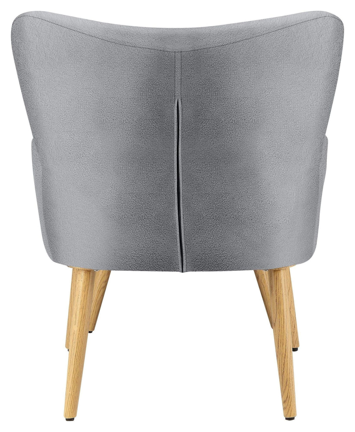 Caroline Armchair with footstool, teddy gray