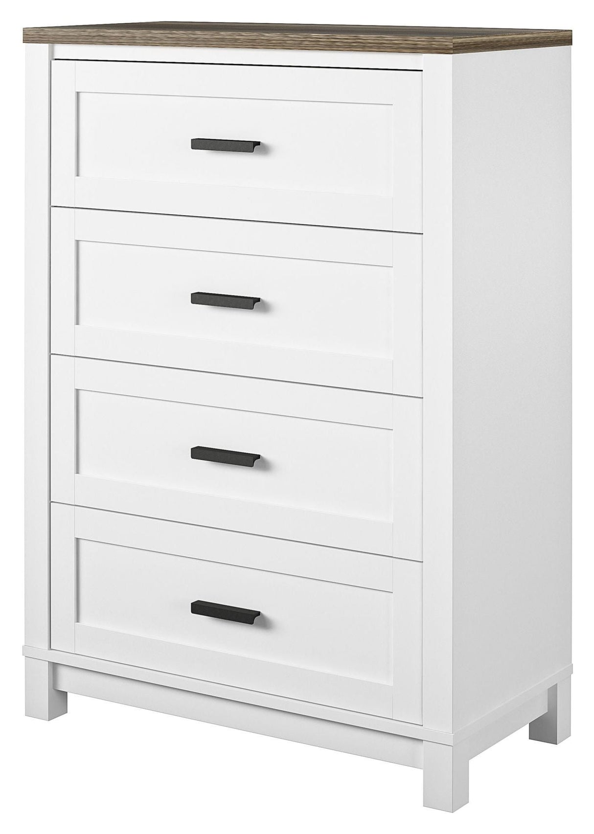 Chapel Hill Chest with 4 drawers, White