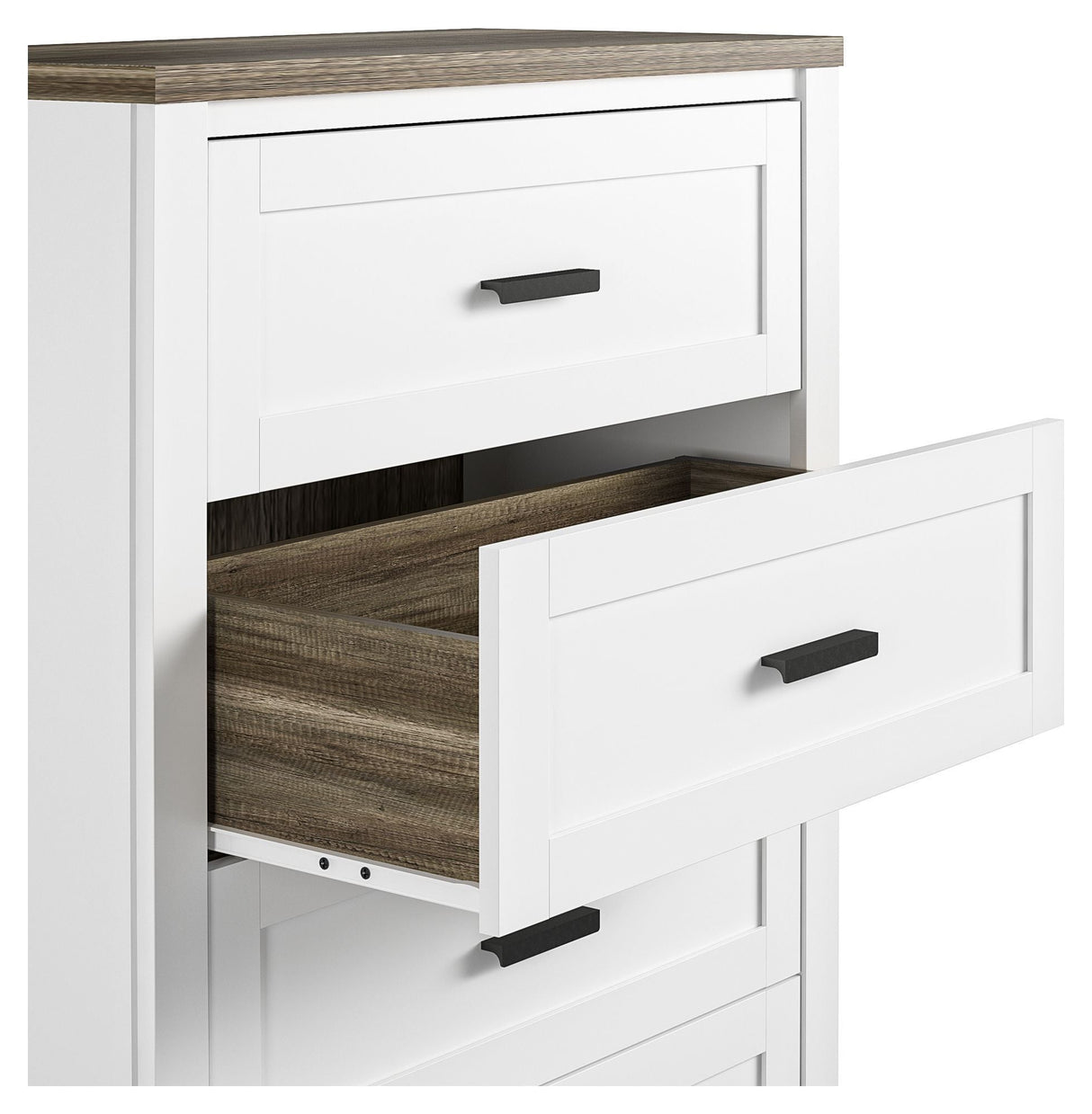 Chapel Hill Chest with 4 drawers, White