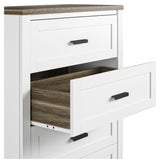 Chapel Hill Chest with 4 drawers, White