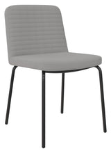 Corey Dining chair, Gray fabric