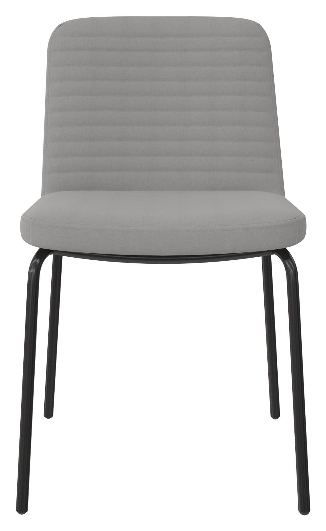 Corey Dining chair, Gray fabric