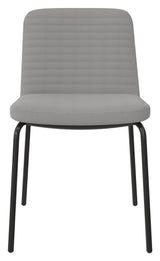 Corey Dining chair, Gray fabric