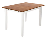 Daisy Dining table, white pigmented pine 160x80