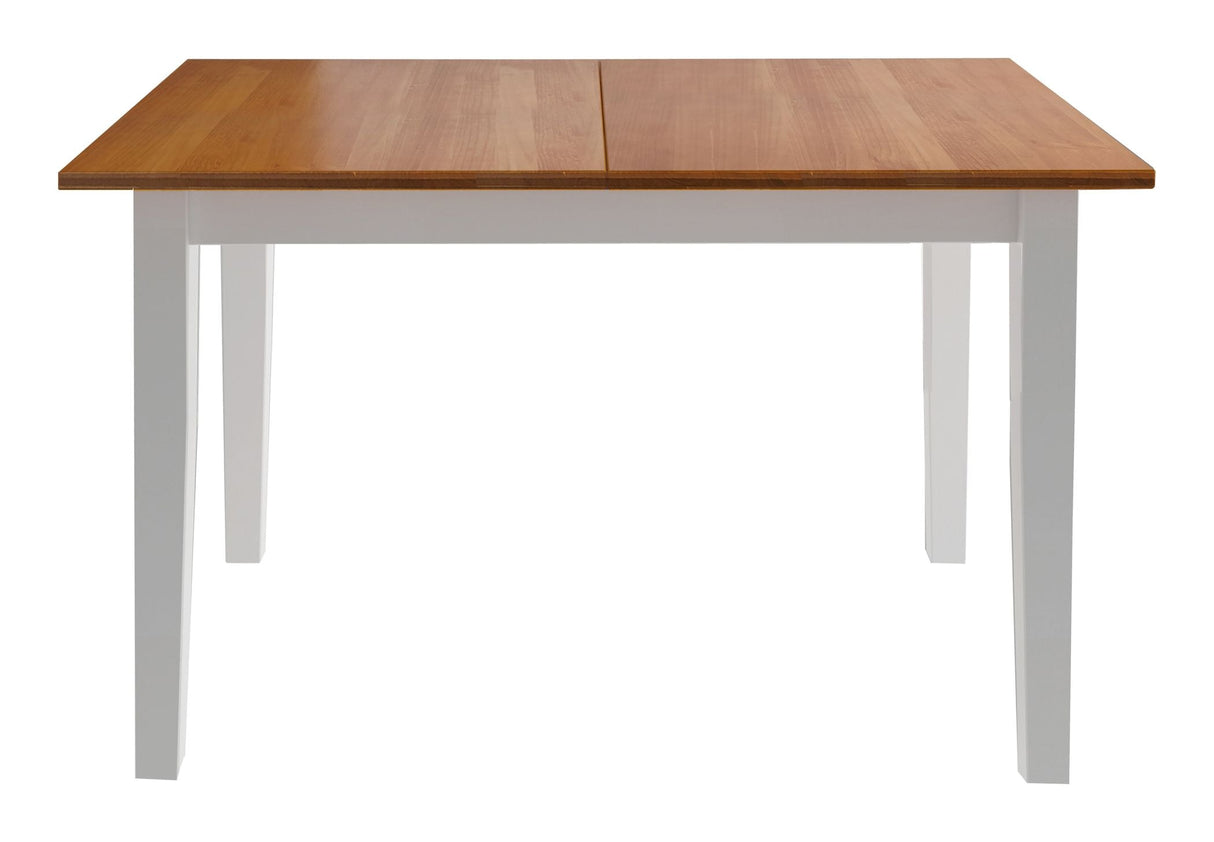 Daisy Dining table, white pigmented pine 160x80