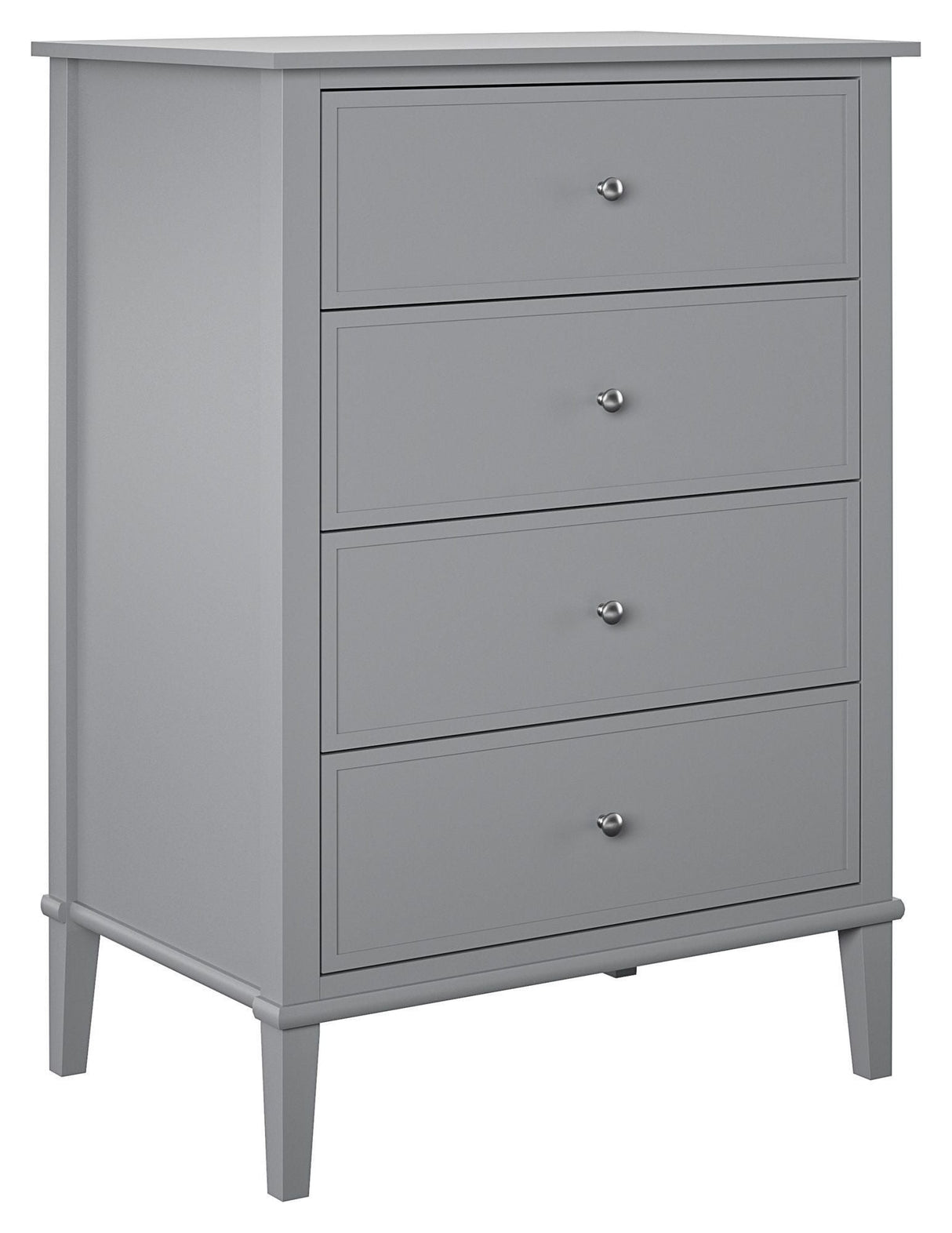 Franklin Chest with 4 drawers, Gray