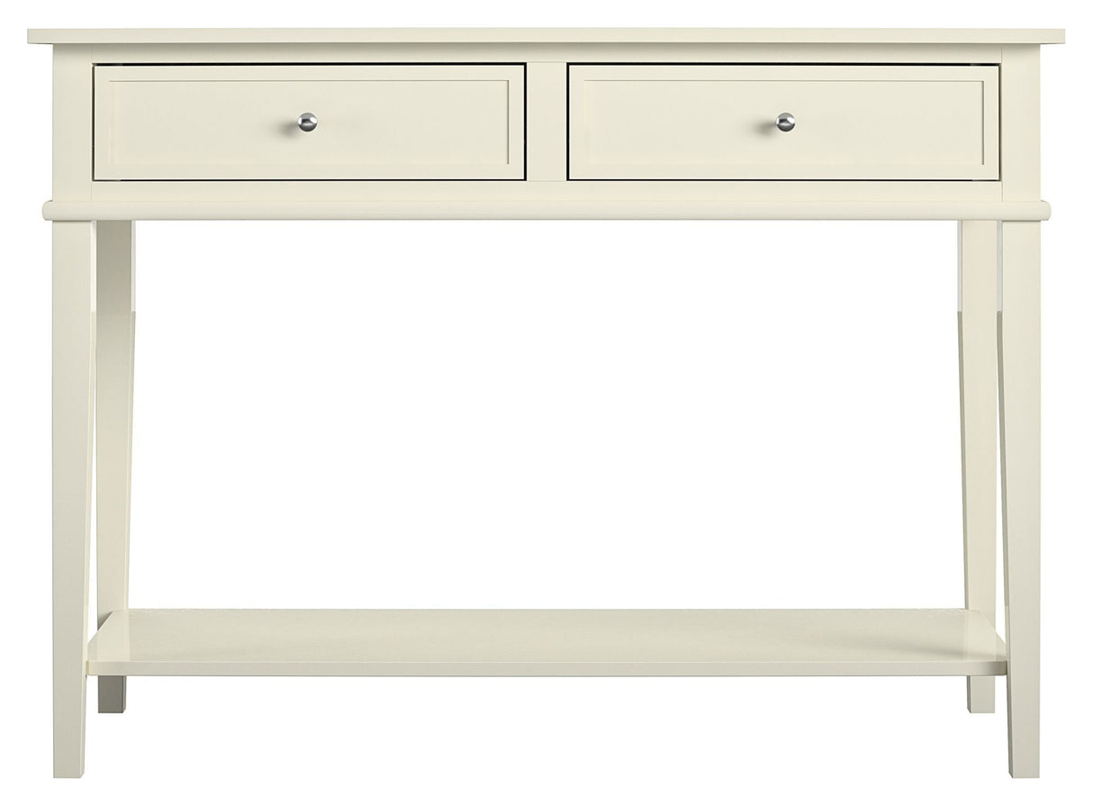 Franklin Console Table, White