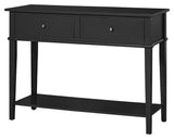 Franklin console table, Black