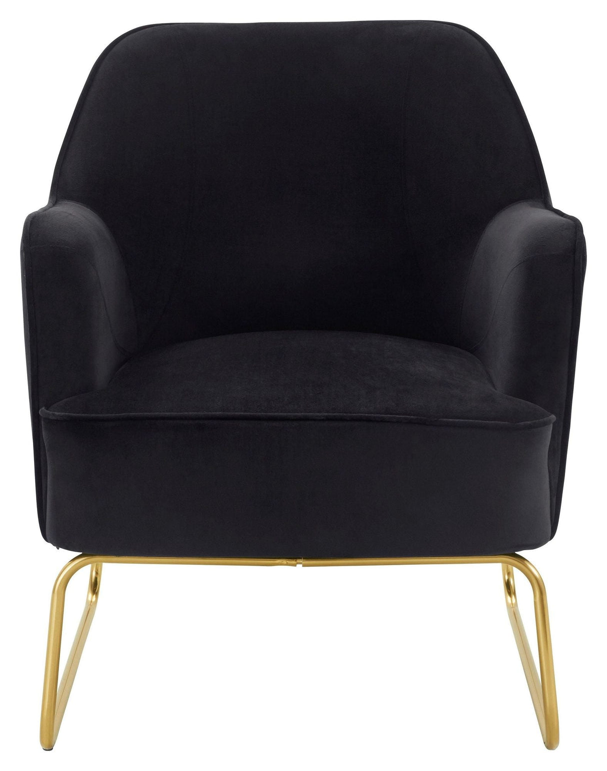 Jumbo Armchair, Black Velvet