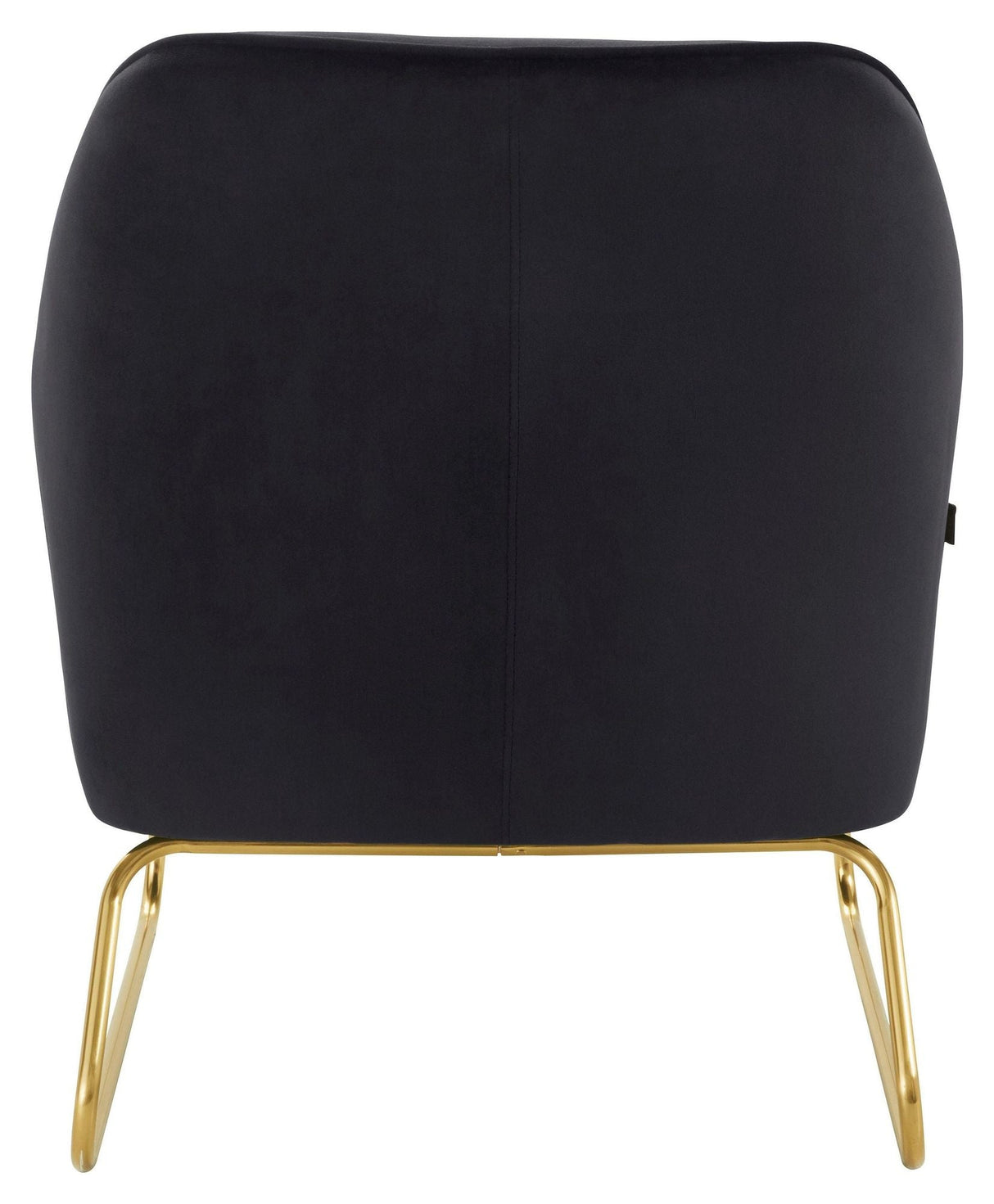 Jumbo Armchair, Black Velvet