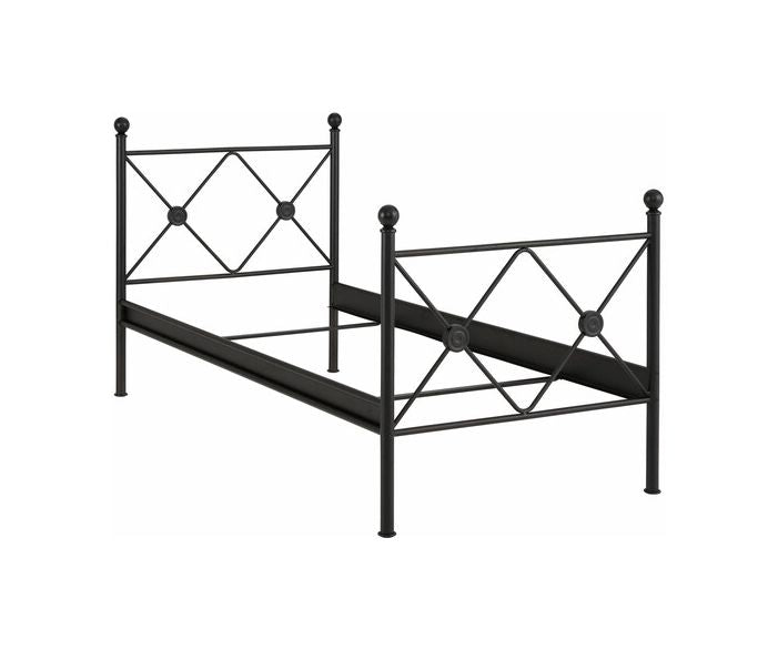 Mercury Bed frame 200x90 cm, Black