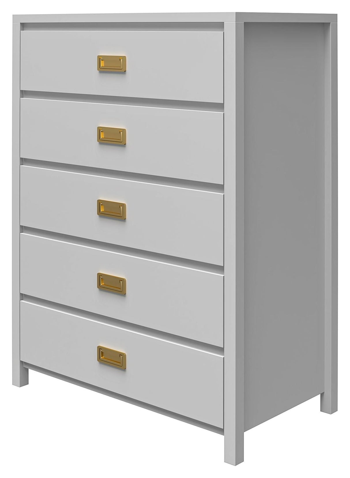 Monarch Hill Haven Children's Chest Gray, 5 drawers