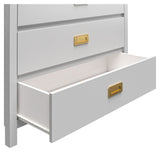 Monarch Hill Haven Children's Chest Gray, 5 drawers