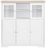 Nancy Sideboard White Oak Look, 125x120