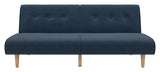 Palm Springs Split Sofa bed, Blue linen