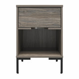 Rayburn nightstand with a drawer, Walnut