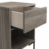 Rayburn nightstand with a drawer, Walnut