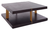 Rocky coffee table 100 cm, brown/bronze