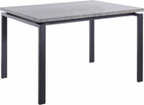 Sandra Dining table Cementlook, 120x90