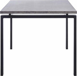 Sandra Dining table Cementlook, 120x90