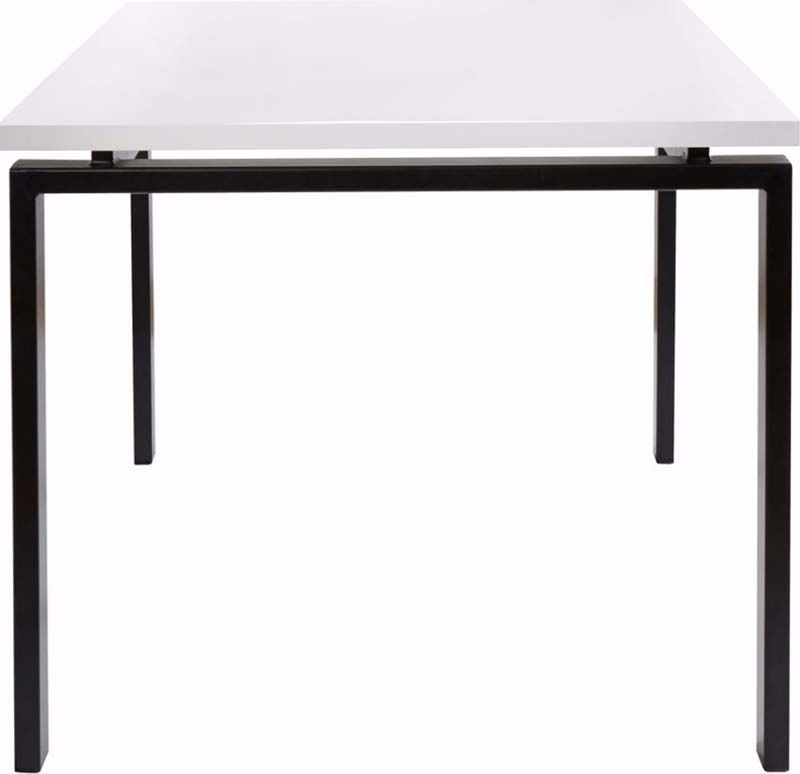 Sandra Dining Table White High Gloss 120x90