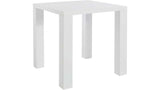 Shane Dining table White Highgloss, 80x80