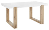 Sumo Dining Table, White High Gloss, 160x90