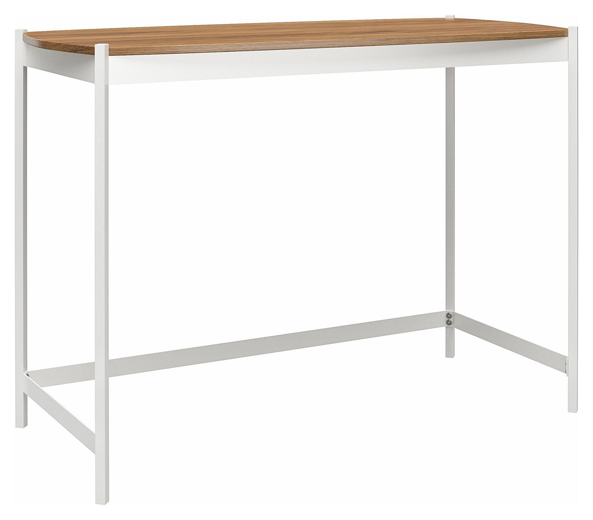 Tallulah Desk, Walnut w. white metal