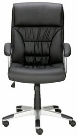 Tampa Office chair with synthetic leather, Black