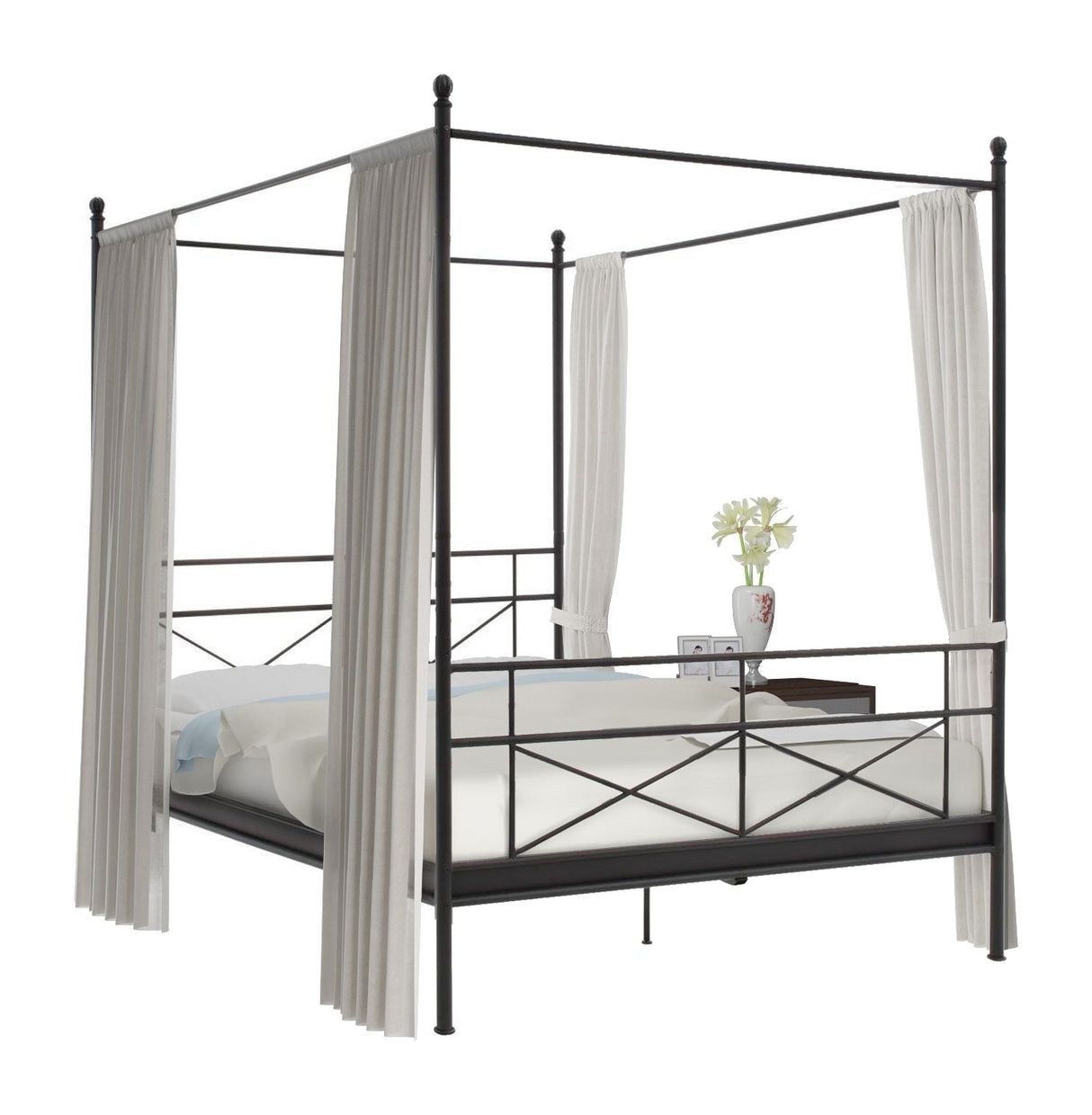 Tanja Bed frame with sky 160x200