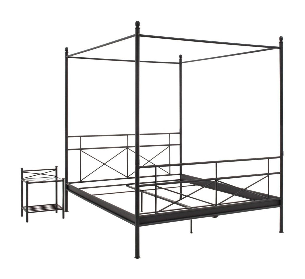 Tanja Bed frame with sky 160x200