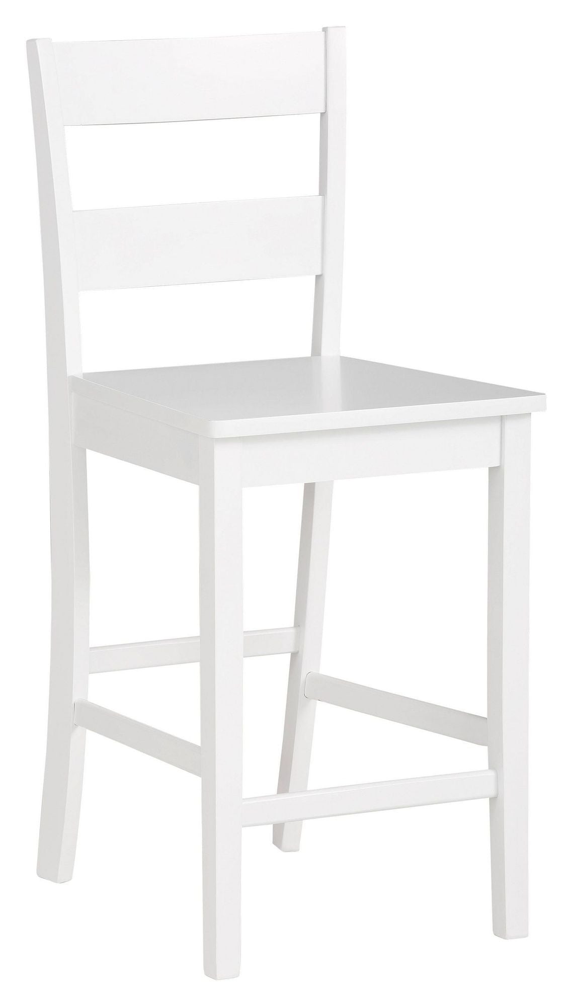 Tempo bar stool, white