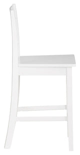 Tempo bar stool, white