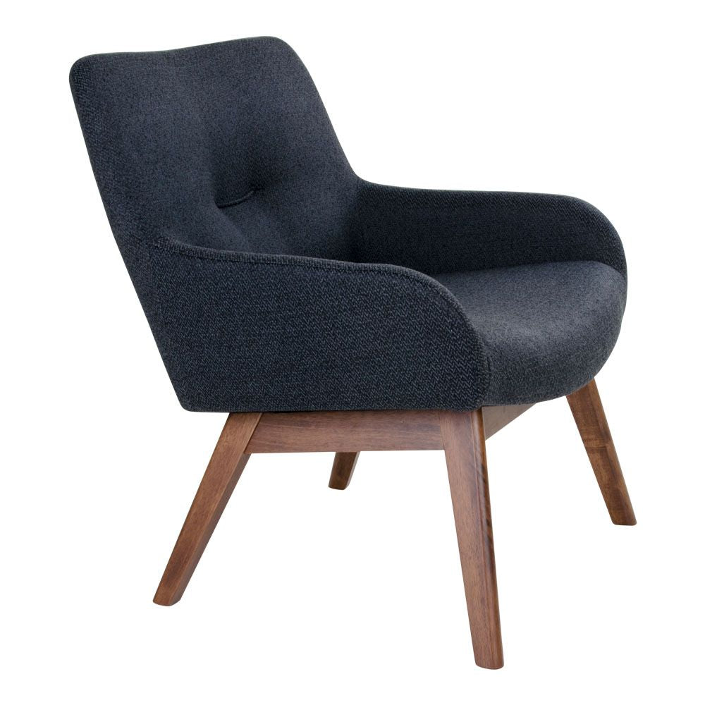 London Lounge Chair, Dark Gray