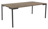 Lugano Coffee Table, Smoked Oiled Oak, 110x60