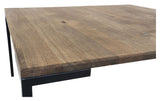 Lugano Coffee Table, Smoked Oiled Oak, 110x60