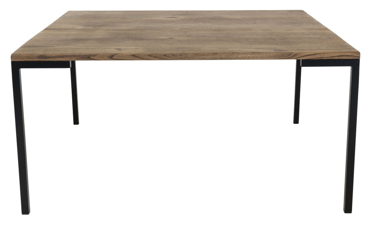 Lugano Coffee Table, Smoked Oiled Oak, 90x90