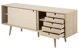 Lustra Sideboard, Light oak veneer