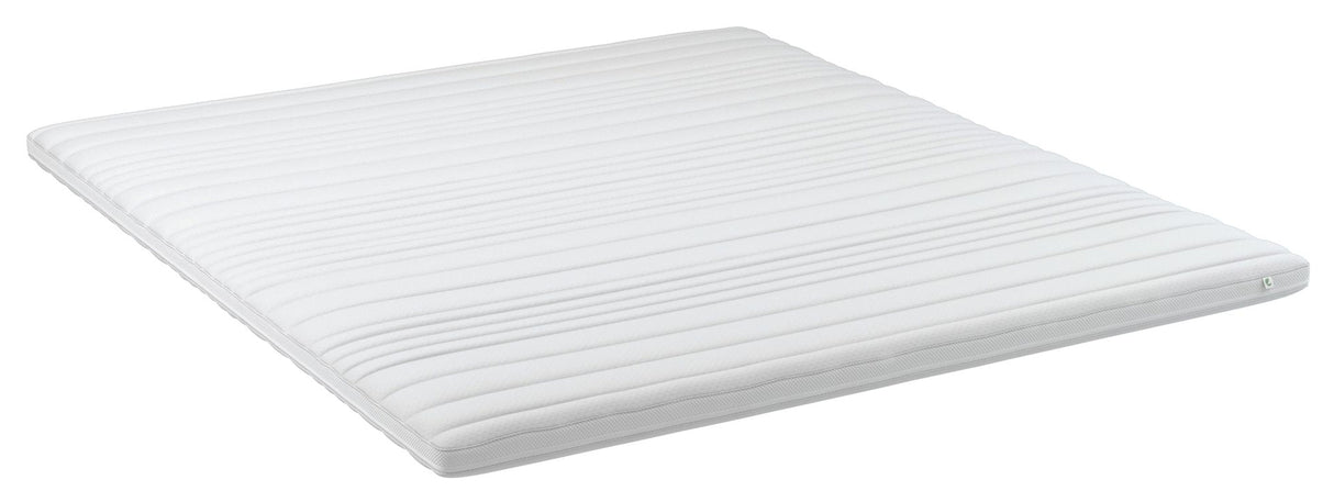 Lux Continental Bed, 180x200, Latex mattress topper, Anthracite