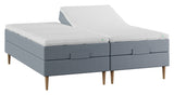 Lux Elevation bed, 180x200, Latex mattress top, Anthracite