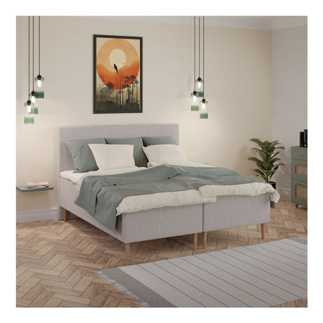 Lux Plain Bedboard, 180cm, Sand