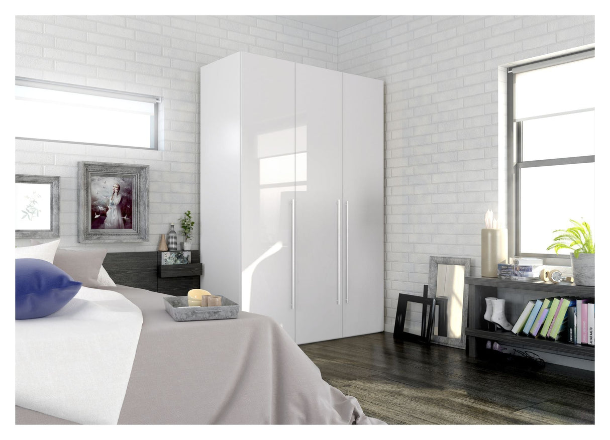 Magnum Wardrobe - White high gloss