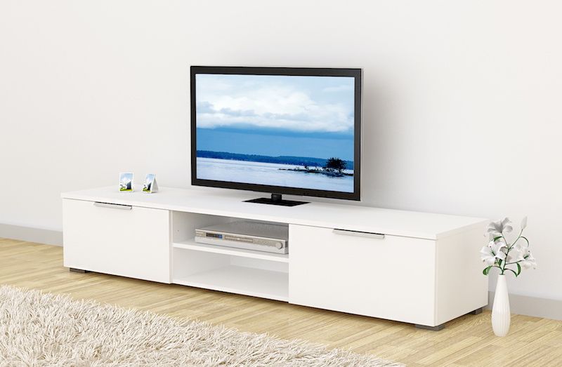 Match Tv Table - White High Gloss B:172