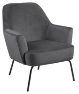 Melissa Lounge Chair, Gray