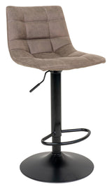 Middelfart Bar stool, light brown/black legs