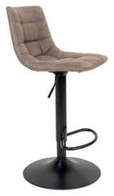 Middelfart Bar stool, light brown/black legs