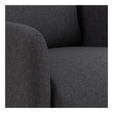 Mikkeli Rest chair with swivel foot, Gray