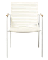 Mood Garden Chair w/armrests, White